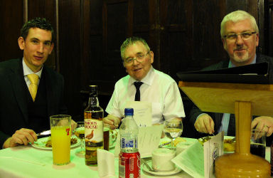 top table at burns supper