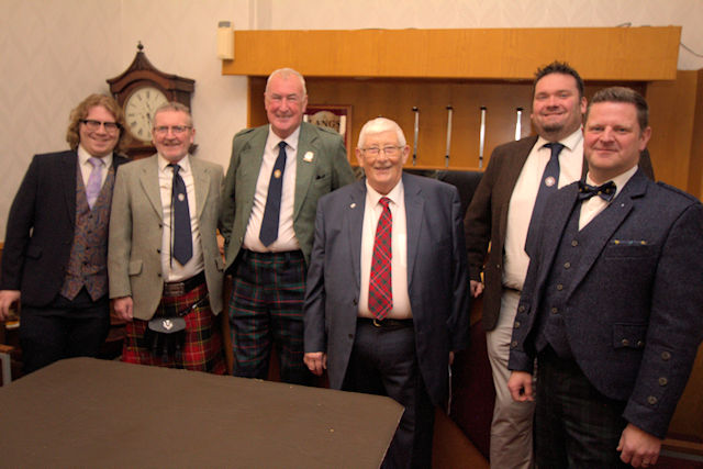 Top table at St Andrews night