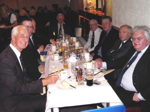 burns supper table